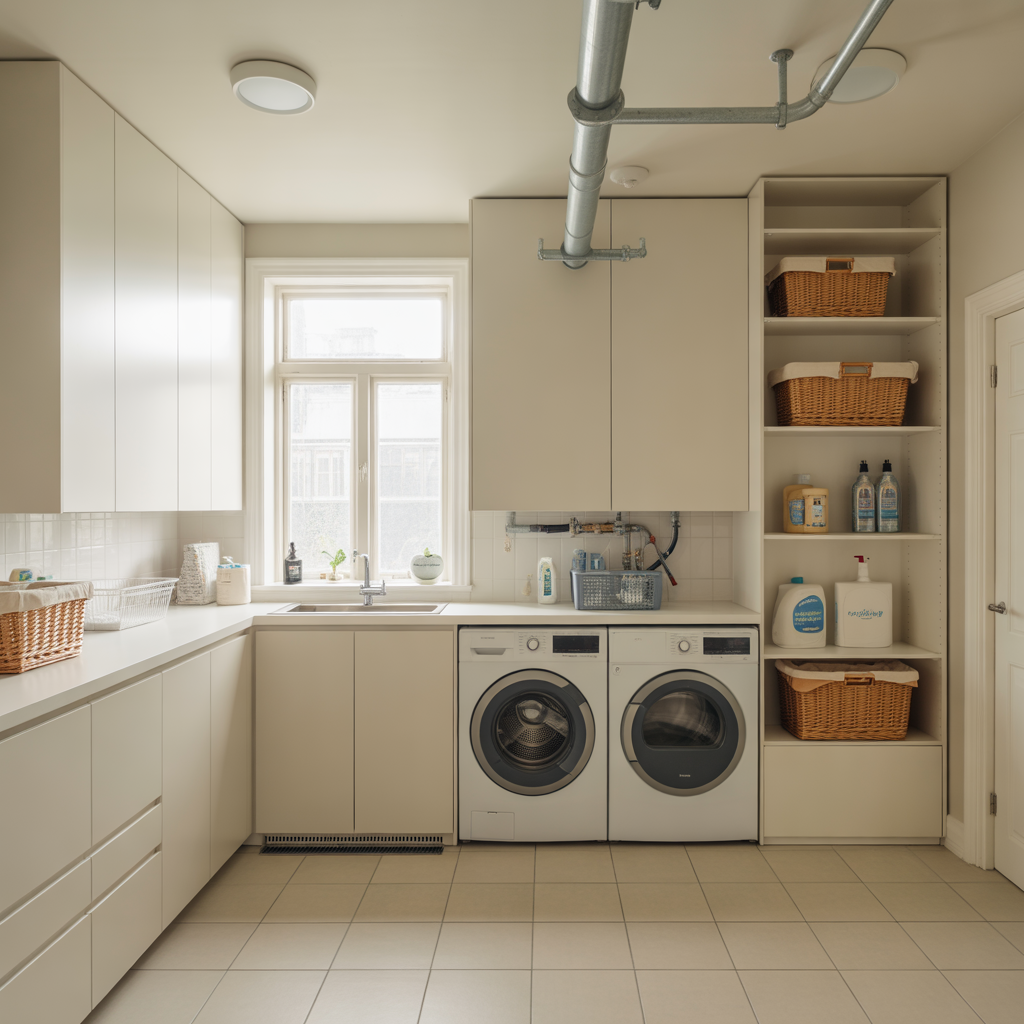 11.Planering och design av en funktionell tvattstuga