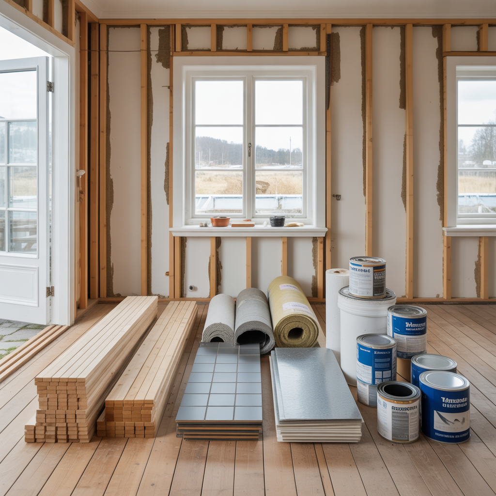 9.Sa valjer du ratt byggmaterial for ditt renoveringsprojekt