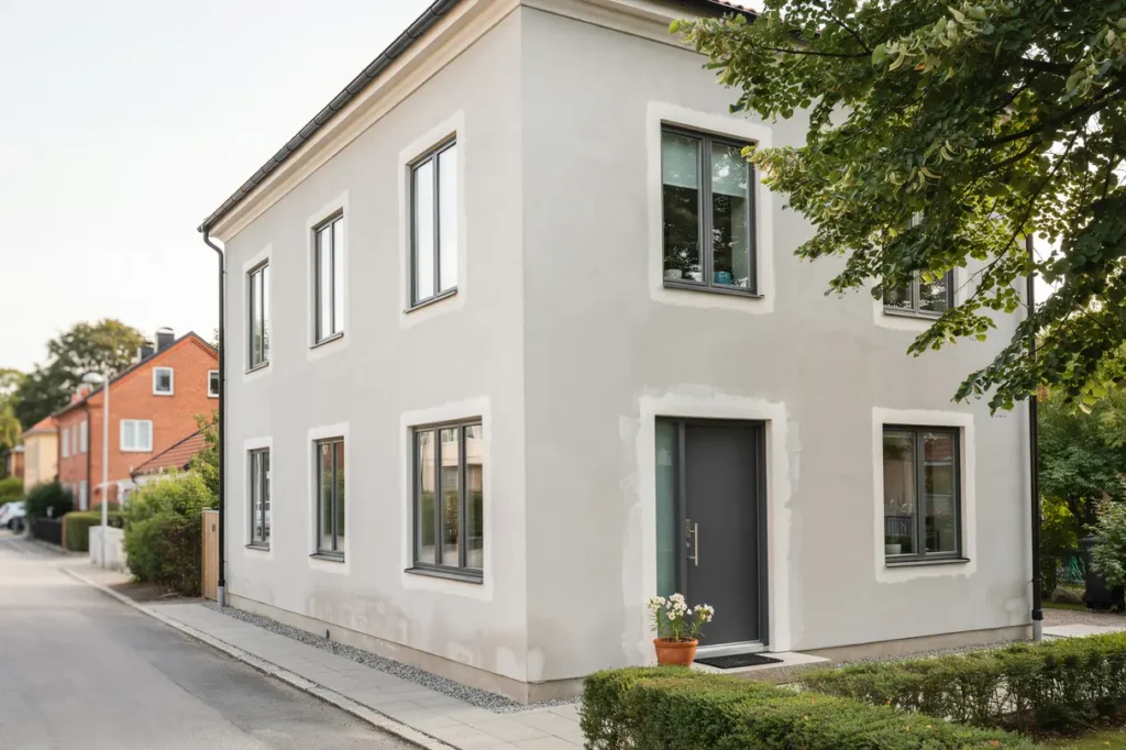 avv xling i fasad f r nya f nster och d rrar i limhamn malm