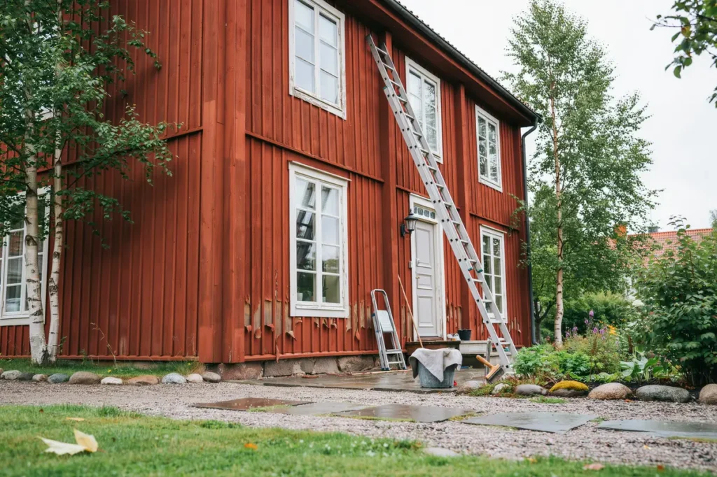 m la om huset i r tt tid s bed mer du fasadens skick och v ljer r tt f rgsystem