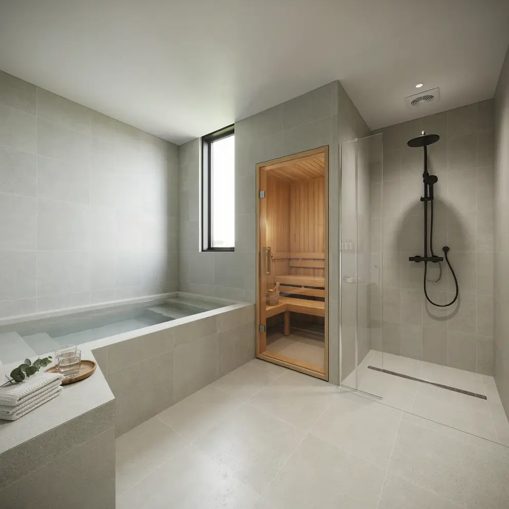 bygga relaxavdelning spa anlaggning malmo